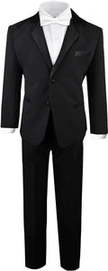 Black n Bianco Stylish Modern Tuxedo Set for Boys' Dresswear