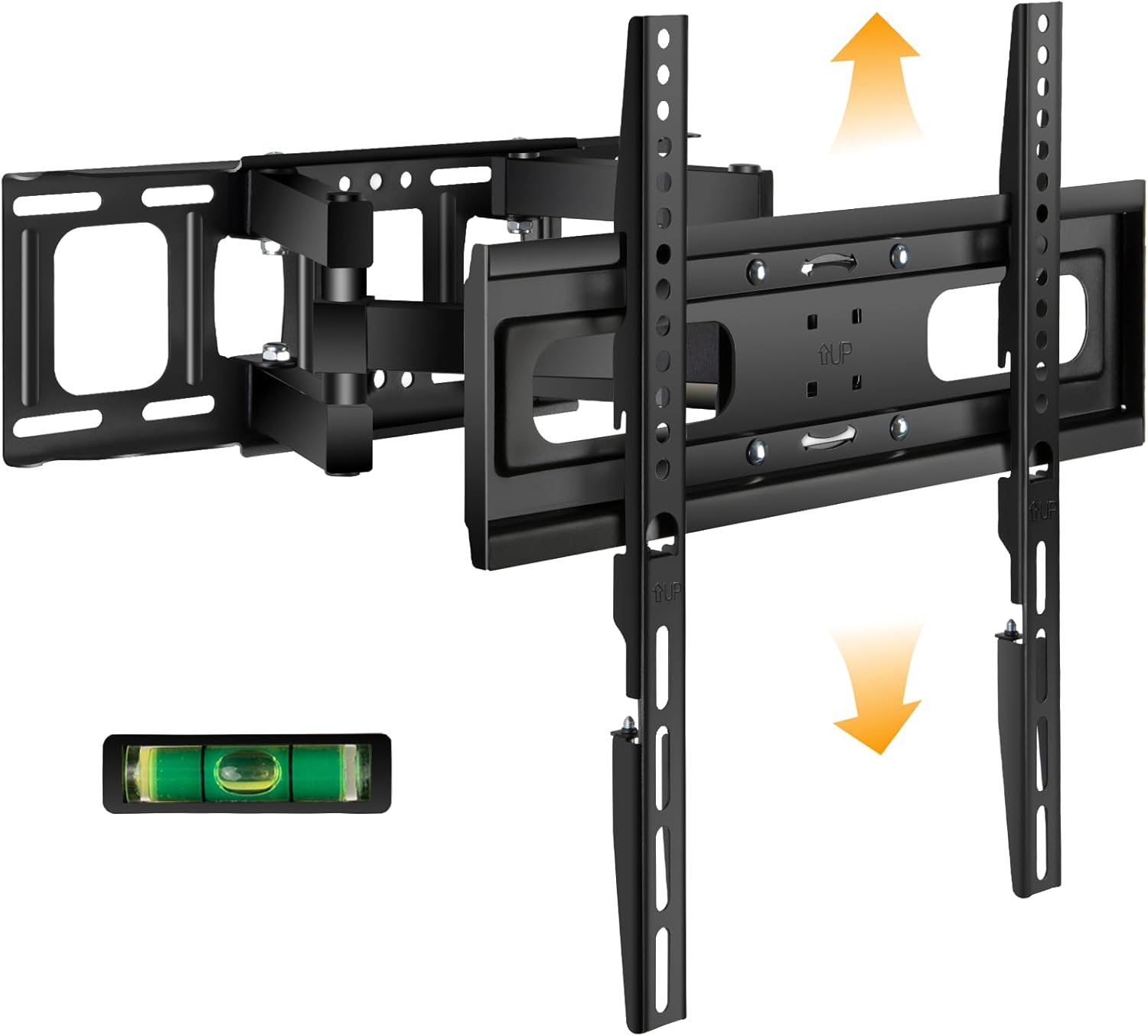 Swivel & Tilt: 6-Arm TV Wall Mount for 26-65 TV, Max 110 lbs - SweeEase