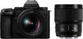 Panasonic LUMIX S5IIX Mirrorless Camera with 85mm F1.8 Lens - Hybrid