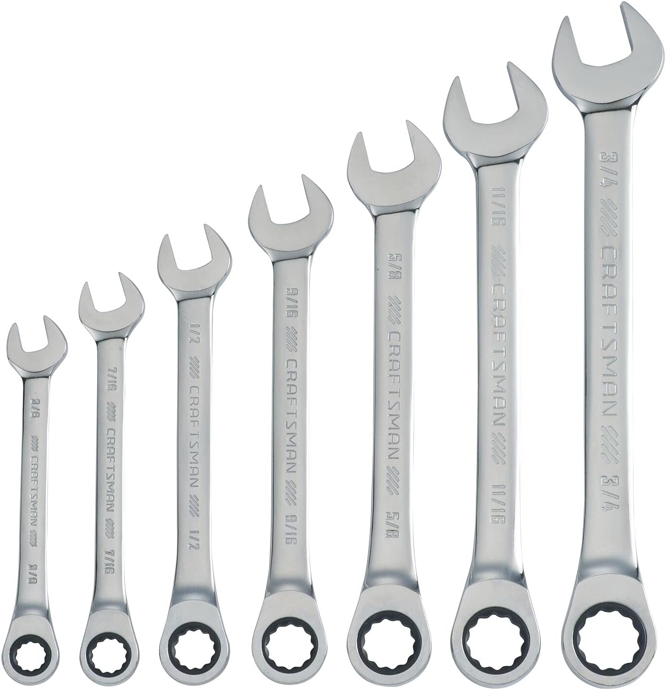 CRAFTSMAN 7-Piece Combination Ratcheting Wrench Set Review