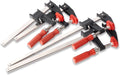 BESSEY GSCC4PK-C Clamp Set for Woodworking - Reliable 600 lb Clamping