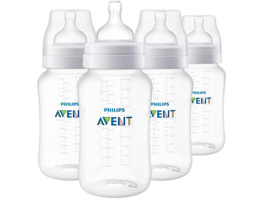 Philips Avent Anti-Colic Bottles | 11oz | 4pk | Clear
