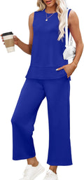Women's 2 Piece Summer Tracksuit Lounge Set - Travel Friendly