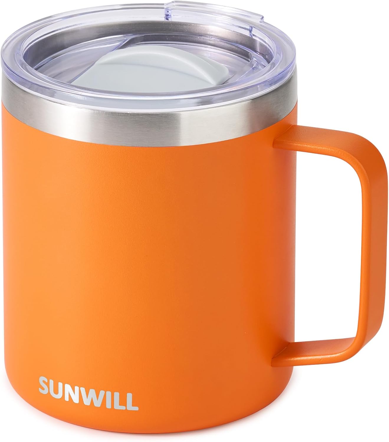 Sunwill 14oz Insulated Coffee Mug - Keep Your Drink Hot/Cold!