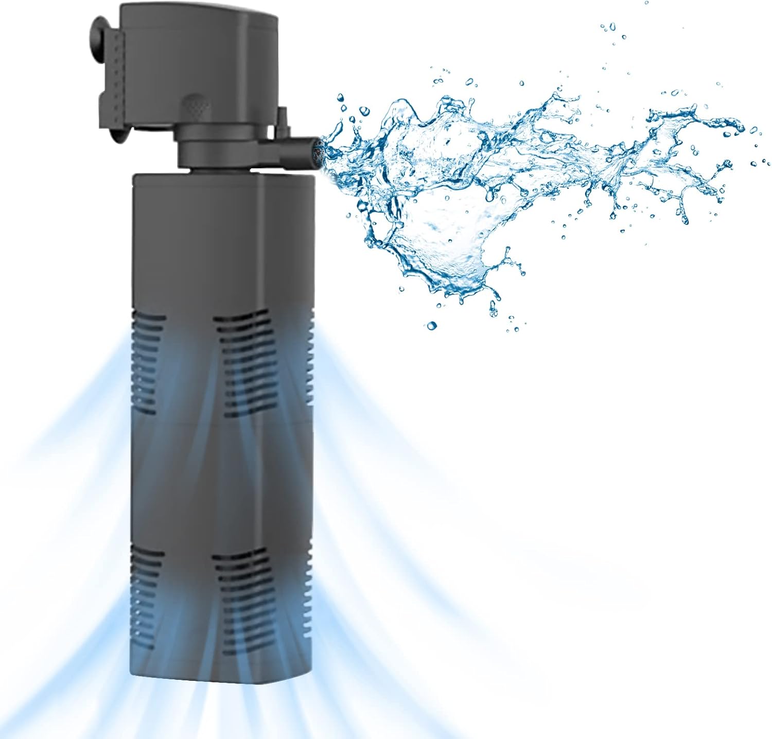 TARARIUM Fish Tank Filter for 100-200 Gal. Tank Crystal Clear