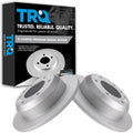 Rear Brake Rotors Set Solid G-Coated Compatible with 2007-2008 Hyundai