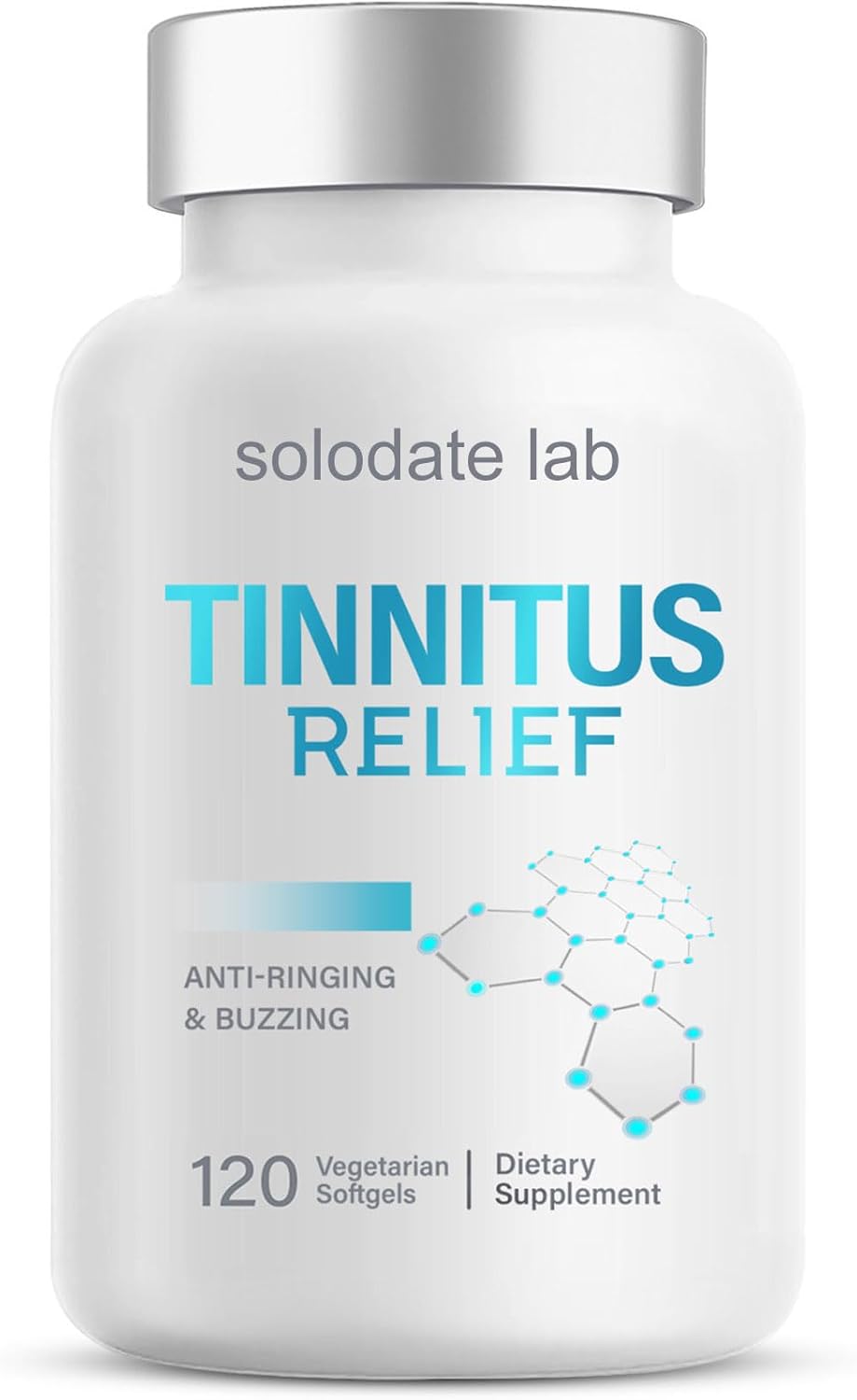 Tinnitus Relief for Ringing Ears 1200MG - Effective Ear Nutrition