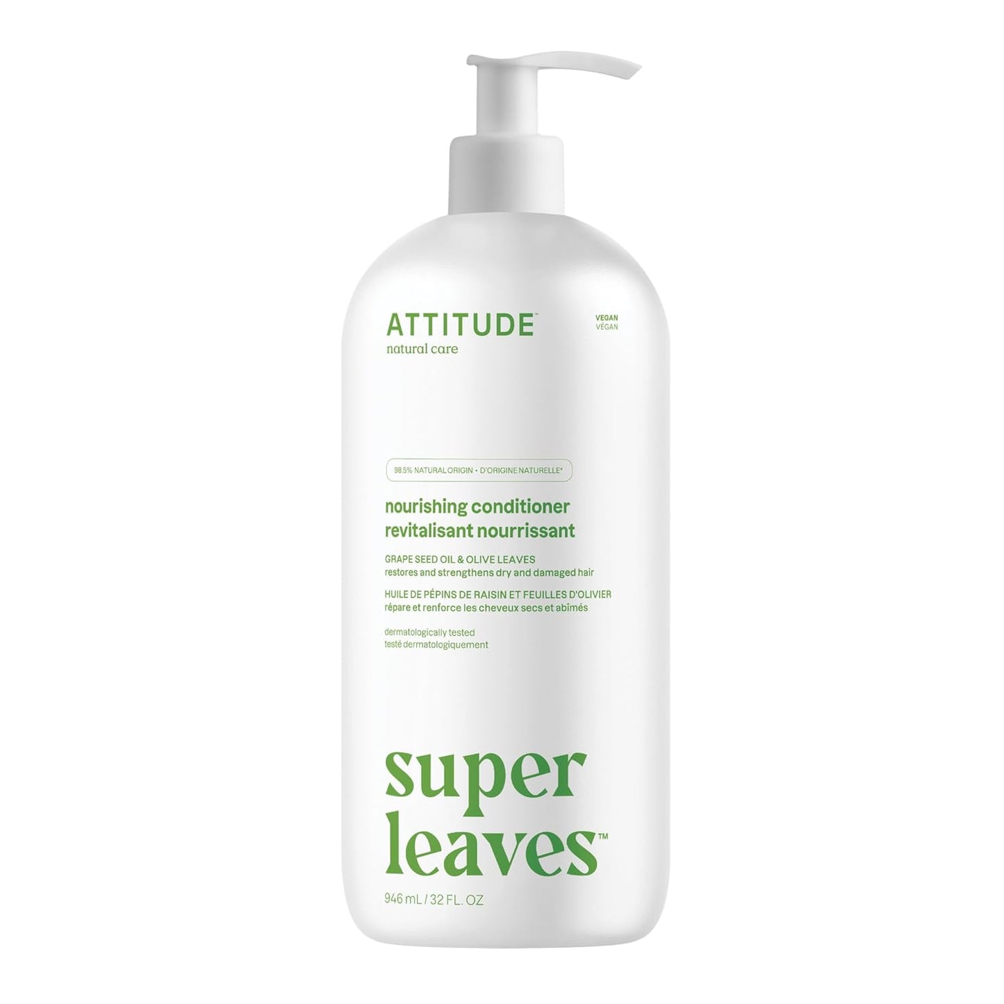 ATTITUDE Nourishing Conditioner 32oz - Restores Dry Hair!