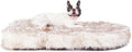 Laifug Luxury Faux Fur Dog Bed - 5-in Thick Orthopedic Comfort