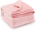 Super Fuzzy Soft Sherpa Fleece Weighted Blanket 12 lbs - Cozy Sleep