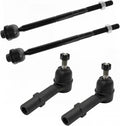 TRQ Front Tie Rod Set for Cadillac Escalade and Chevrolet Models
