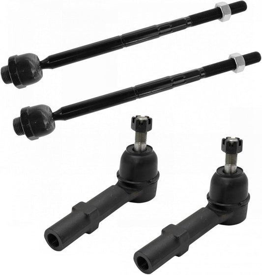 TRQ Front Tie Rod Set for Cadillac Escalade and Chevrolet Models