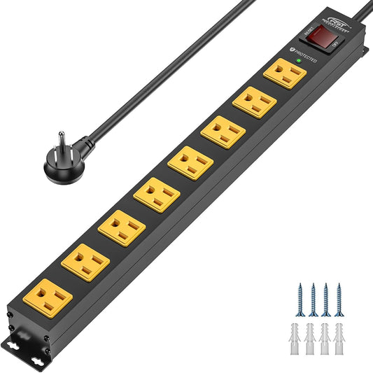 Power up Your Workshop with CRST Heavy Duty Power Strip!