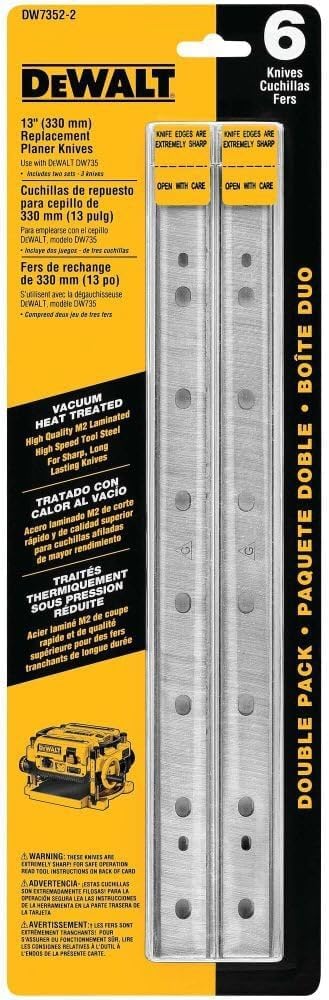 DeWalt DW7352-2 Replacement Blades for DW735 Planer Knives