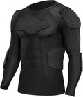 Zicac Men's Shock Rash Guard Compression Padded Shirt - Impact