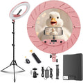 18 Inch Ring Light Kit with Tripod and Remote for Perfect Lighting