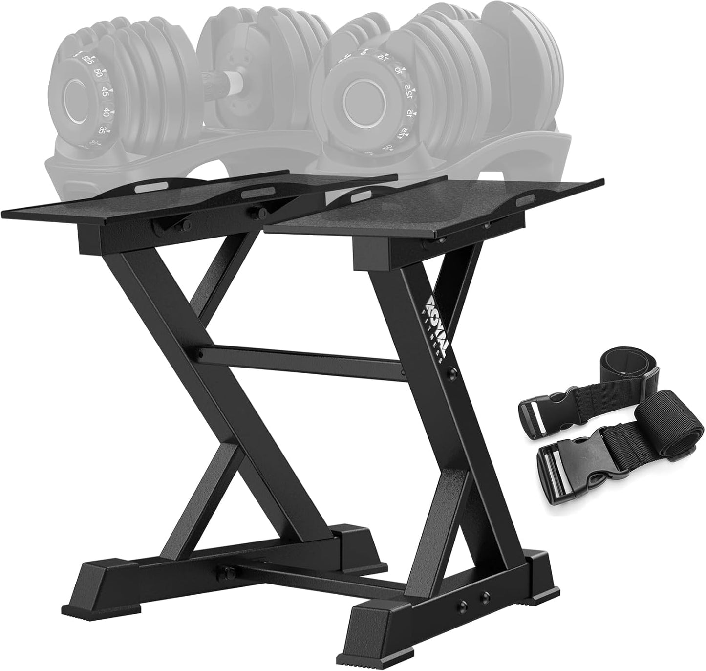 Adjustable Dumbbell Rack for Home Gym - Heavy Duty Storage Stand