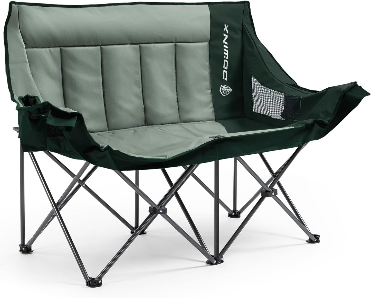 Dowinx Double Camping Chair Loveseat for Outdoor Comfort
