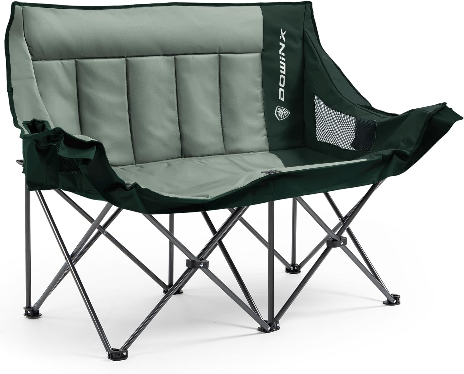 Dowinx Double Camping Chair Loveseat for Outdoor Comfort