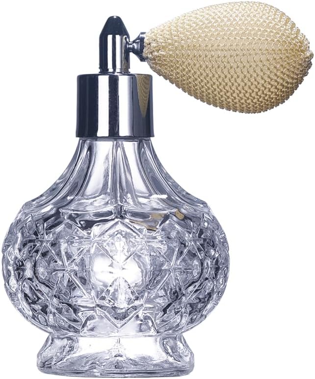 Vintage Style Refillable Perfume Atomizer by Topxome