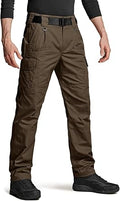 CQR Men's Tactical Pants Water Resistant Ripstop Cargo (Style H77Z)