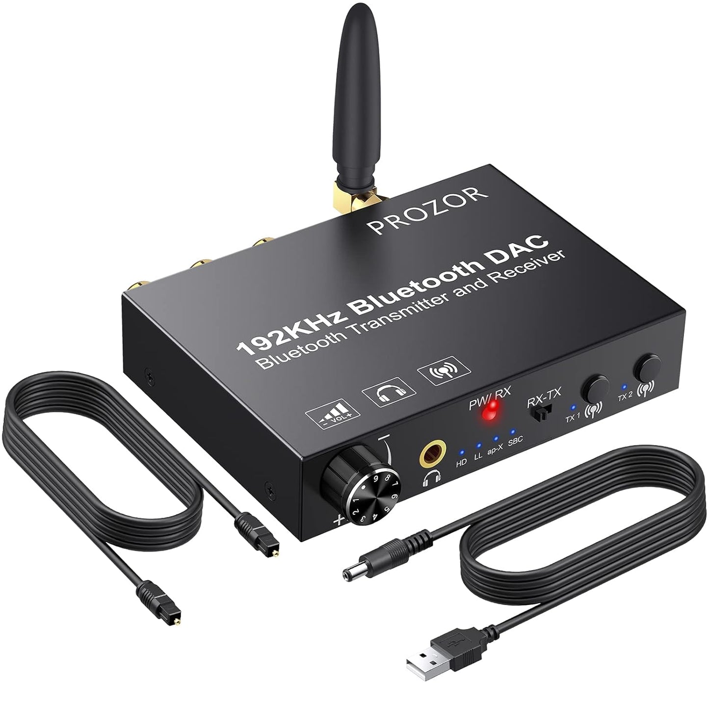 PROZOR 192KHz DAC Bluetooth 5.0 Transmitter & Receiver Review