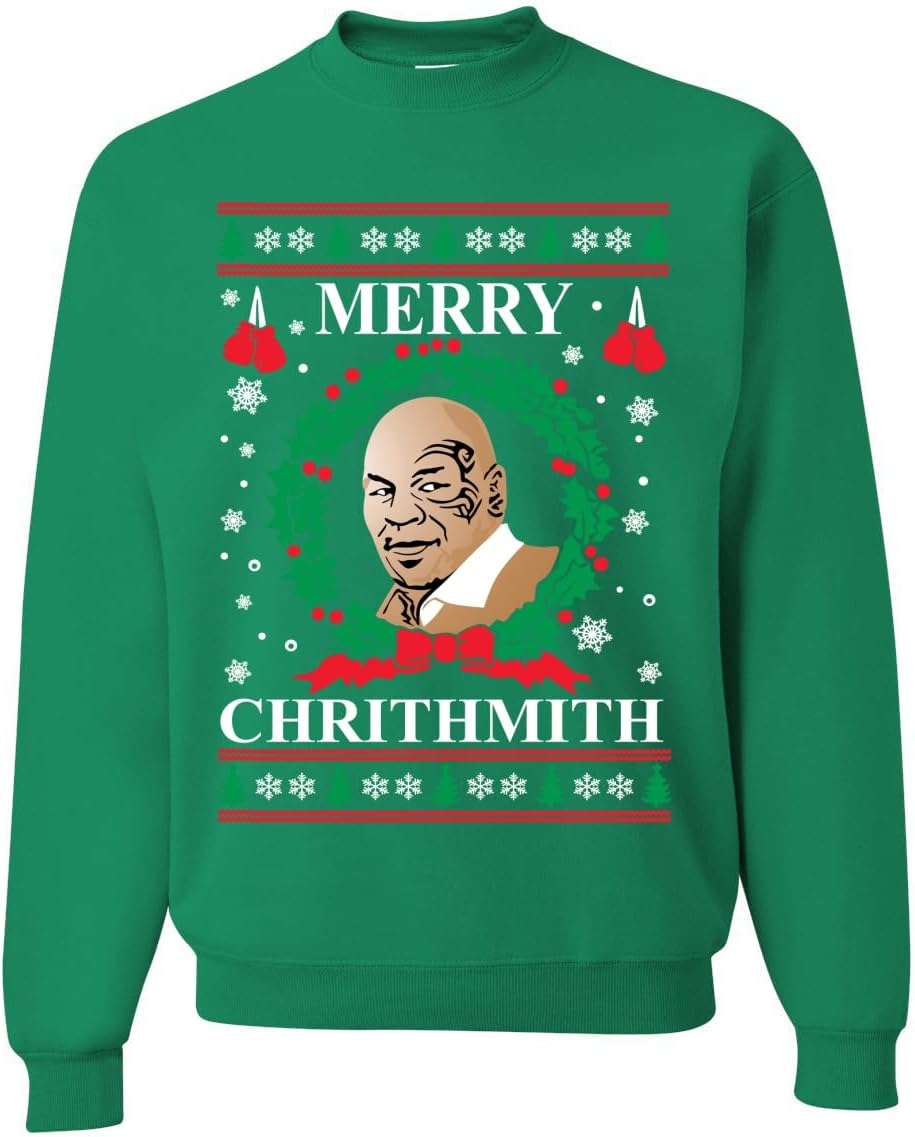 Wild Bobby Merry Chrithmith Ugly Christmas Sweater for Everyone