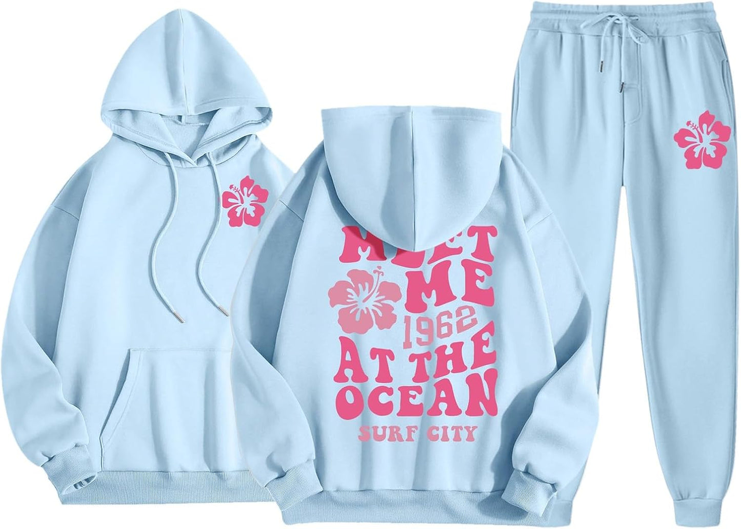 Pink Pom Puff Cozy Set
