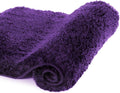 Walensee Large Bathroom Rug 24 x 48 in Dark Purple - Extra Soft Shaggy