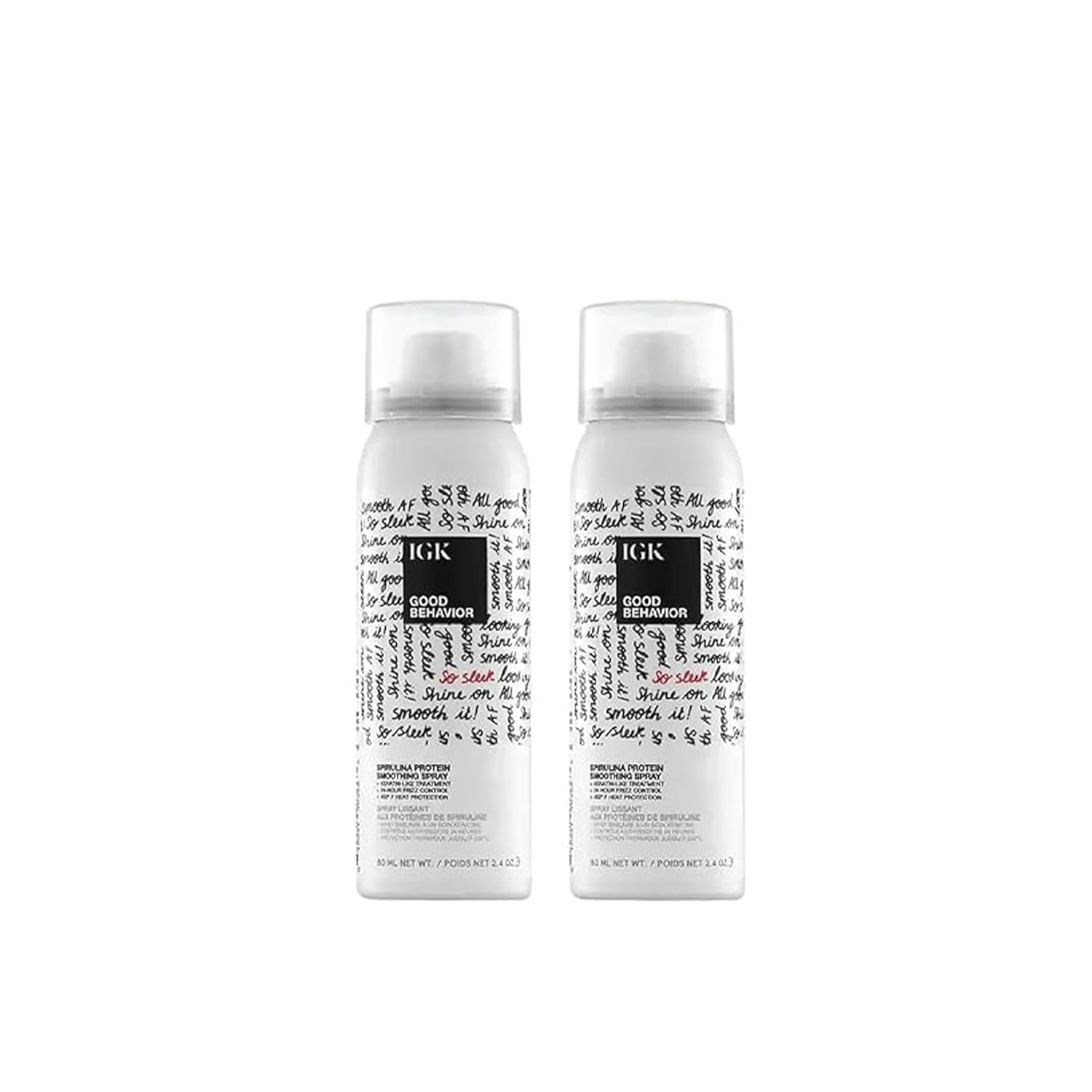 IGK Good Behavior Spirulina Protein Smoothing Hairspray Review