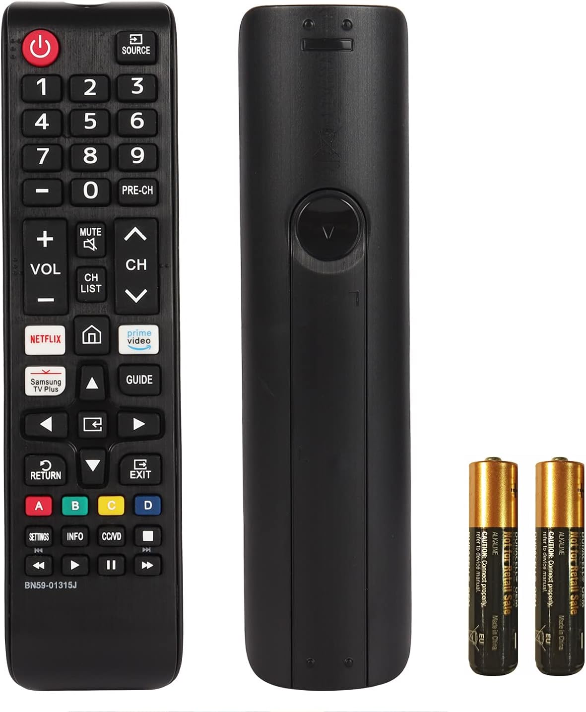 Samsung Smart TV Remote with Netflix & PrimeVideo Keys