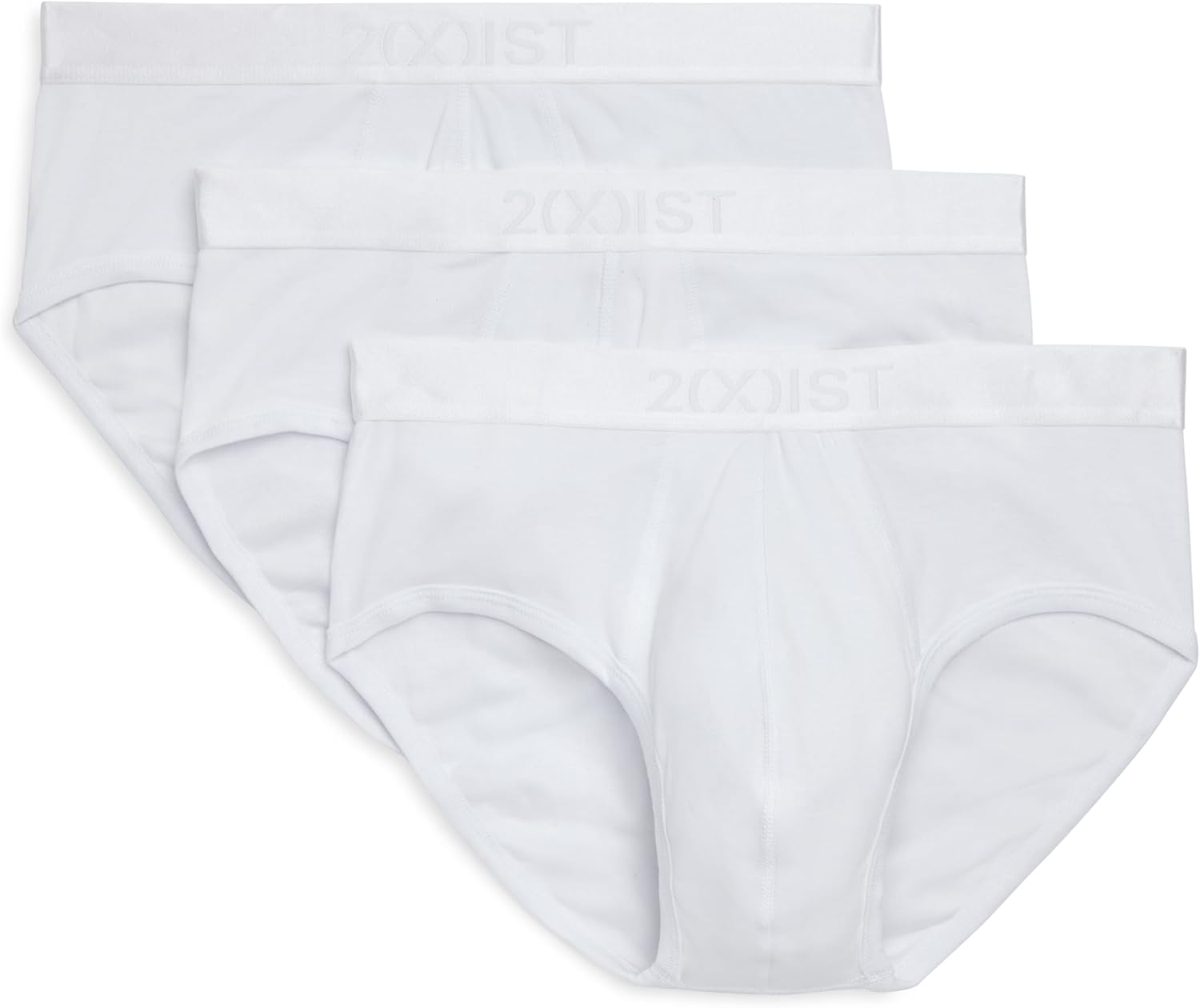 2(X)IST Pima Cotton Contour Pouch Briefs for Ultimate Comfort