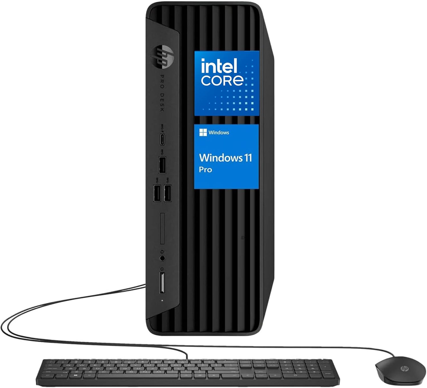 HP ProDesk G9 SFF Desktop Computer with 13th Core i3 CPU