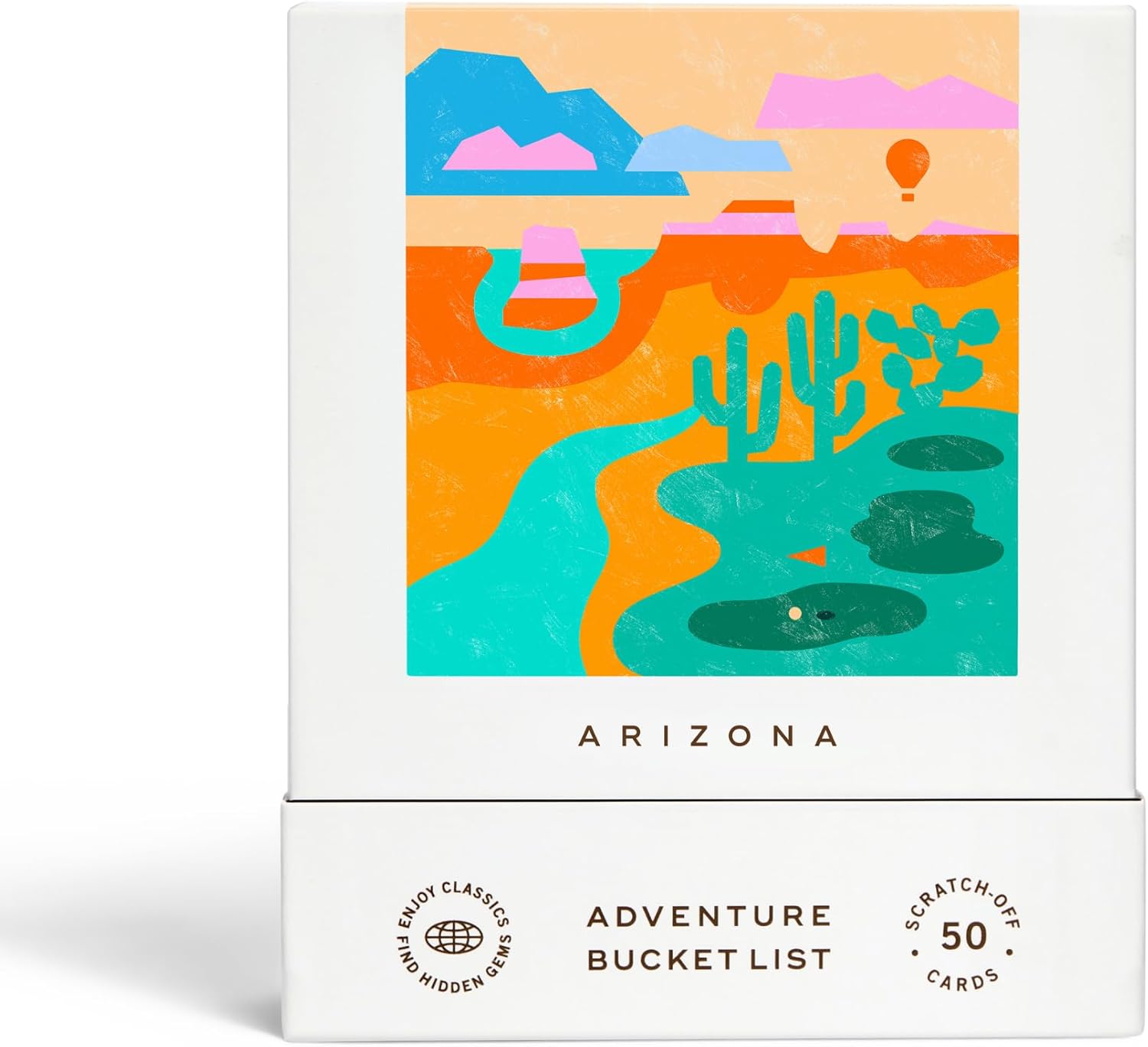 Arizona Adventure Bucket List: 50 Scratch-Off Cards for Fun