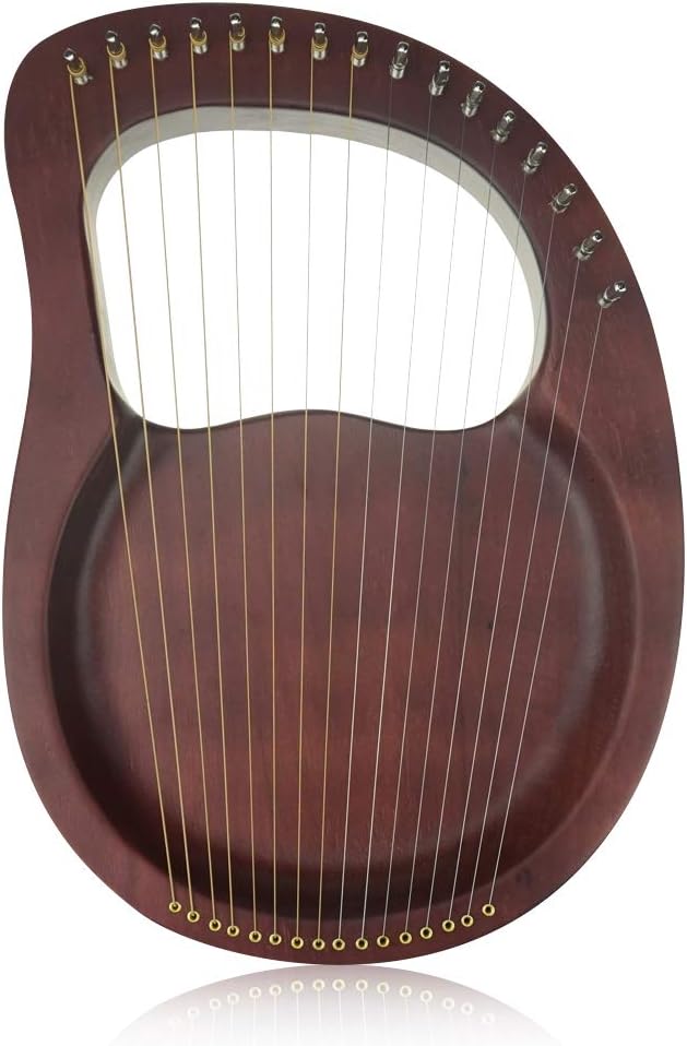 Timeless Classic 16-String Wooden Lyre Harp with Accessories