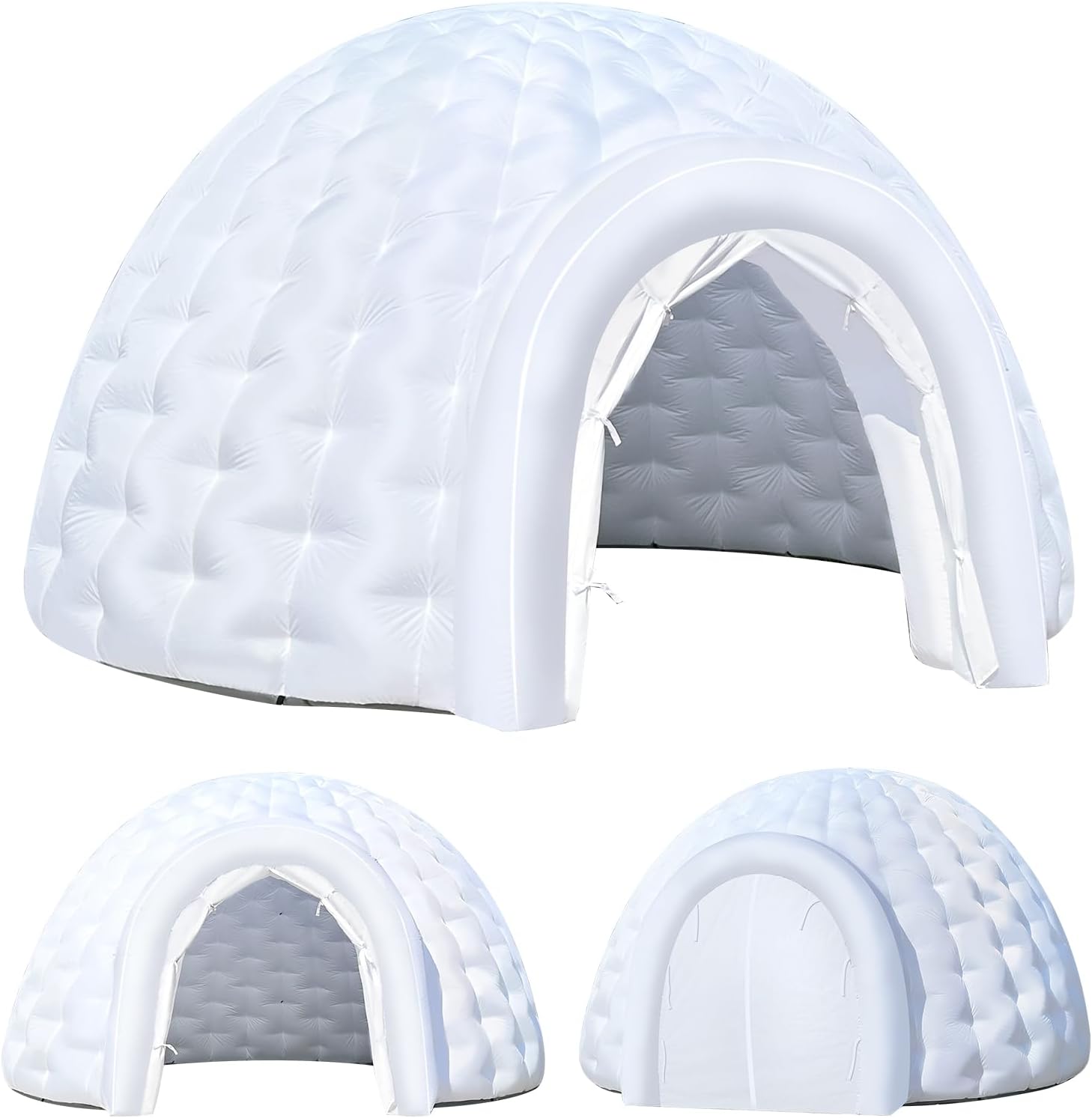 OZIS Inflatable Igloo Dome Tent: Lighted Bliss!