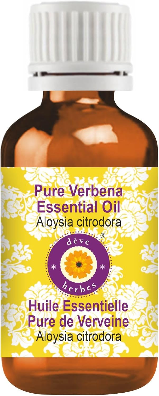 Deve Herbes Pure Verbena Essential Oil for Skin and Hair Care