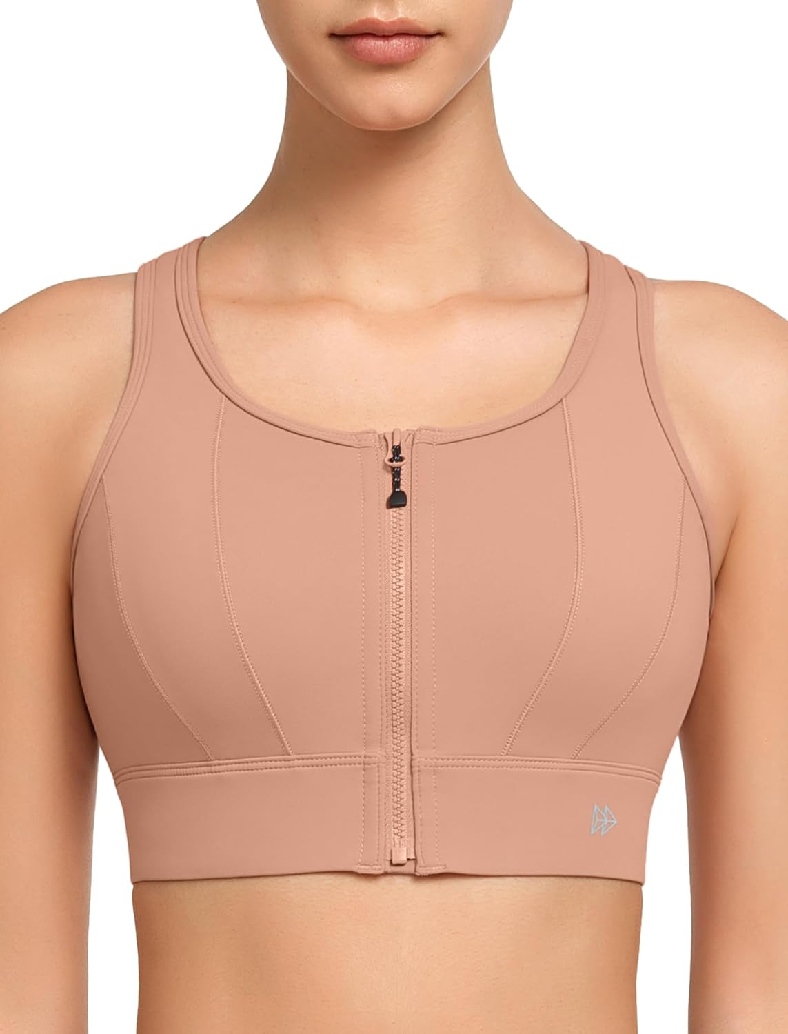 Yvette Front Closure Sports Bras for Women High Support Running