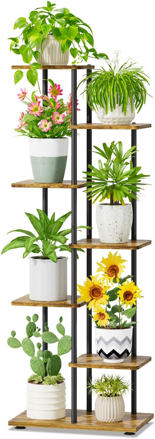 6 Tier Tall Plant Stand Indoor for Elegant Flower Display