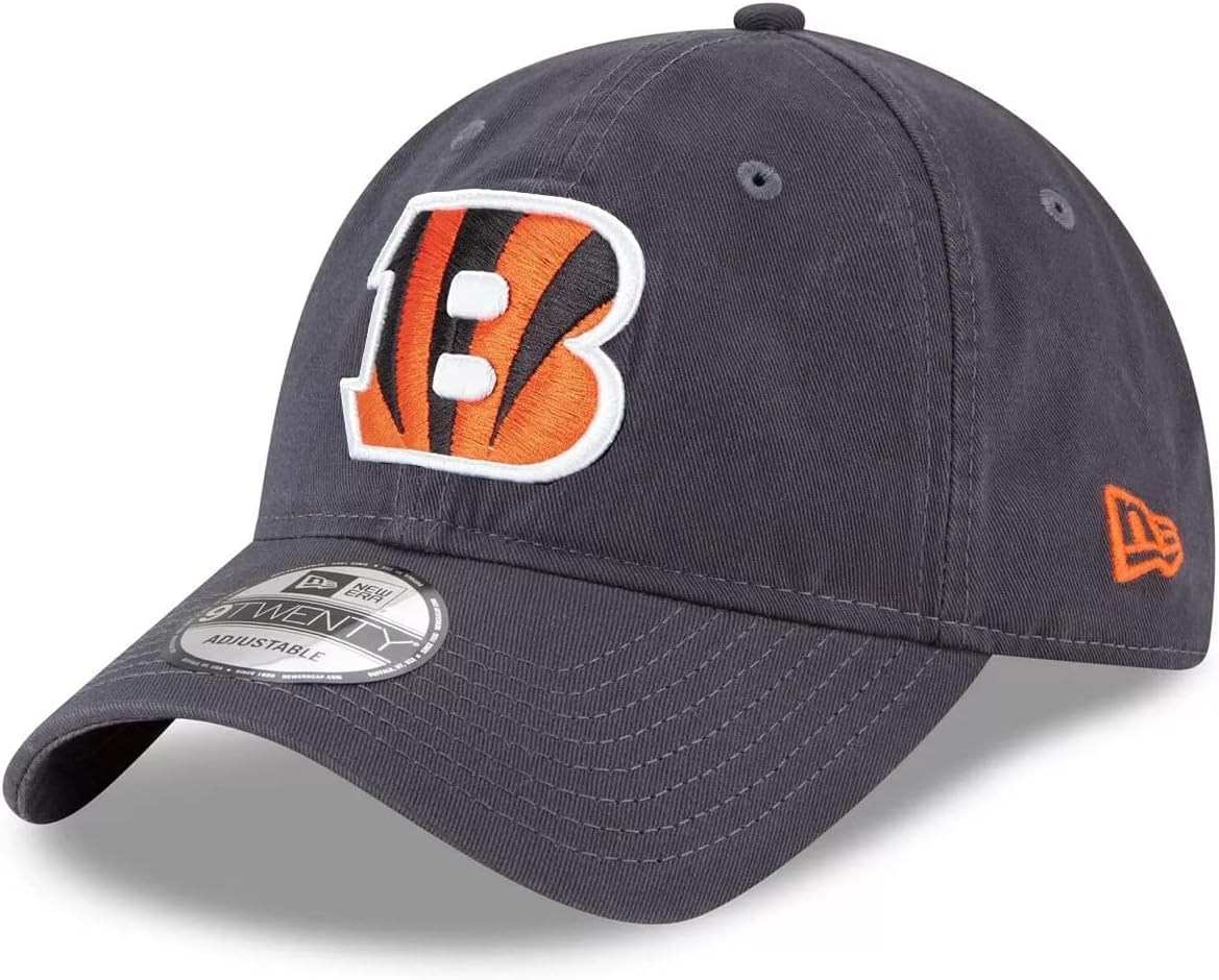 NFL Core Classic 9TWENTY Graphite Adjustable Hat for Fans