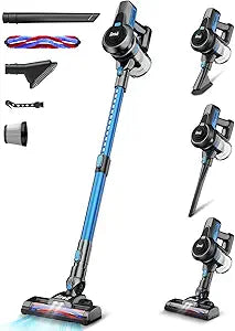 INSE Cordless Vacuum Cleaner: Powerful 6-in-1 Rechargeable Tool