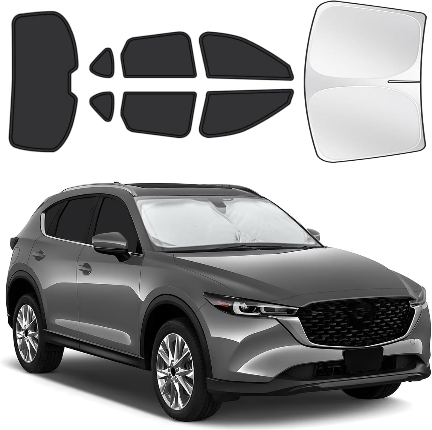 Custom-Fit Car Window Shades for Mazda CX-5 2017-2025 Models