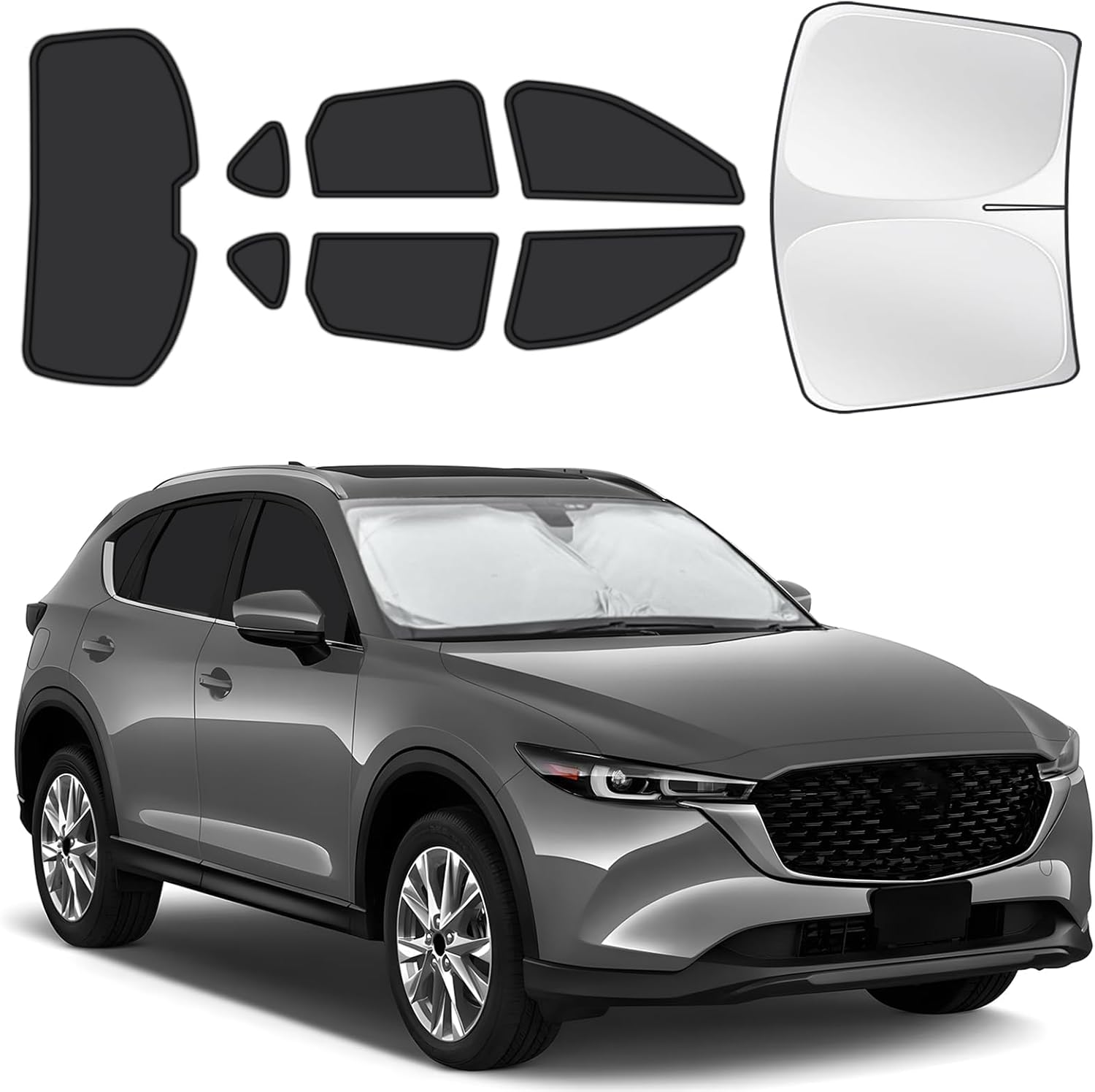 Custom-Fit Car Window Shades for Mazda CX-5 2017-2025 Models