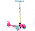 Light Up Wheel Self Balancing Kick Scooter for Kids Fun Ride