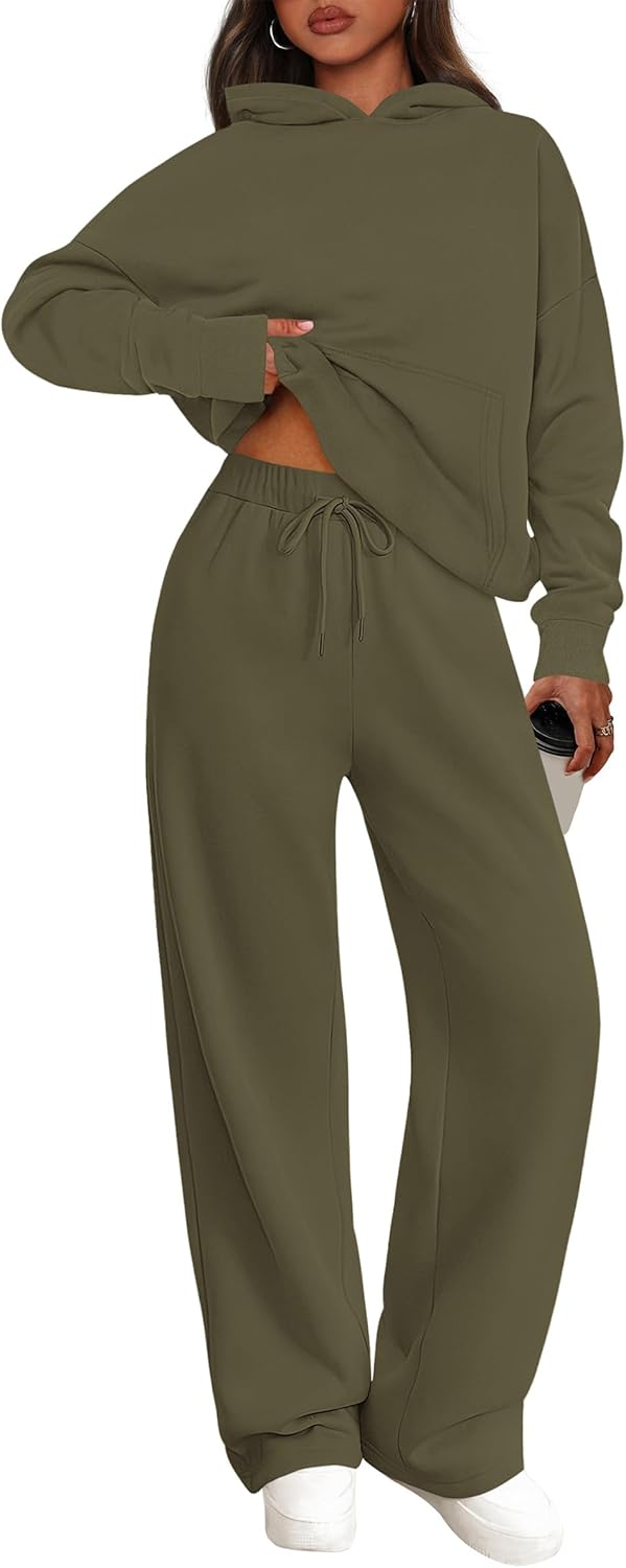 PRETTYGARDEN Women's 2 Piece Outfits for Fall and Winter Comfort