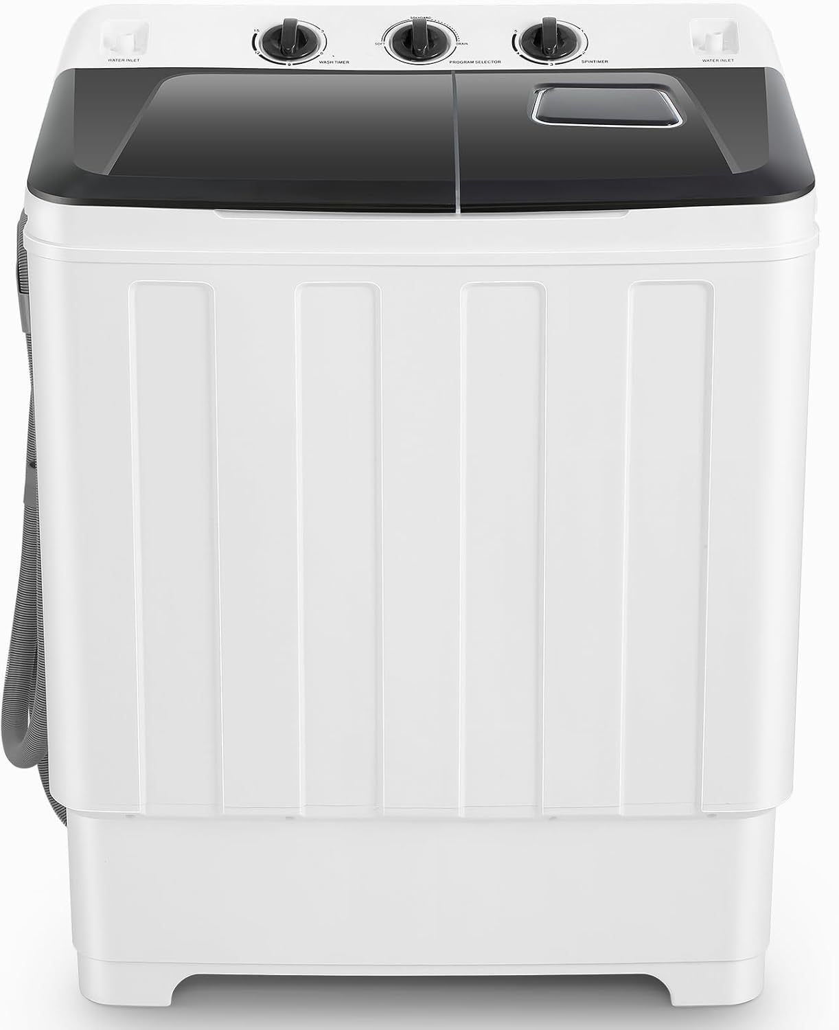 Nictemaw 2-in-1 Portable Washer & Dryer: 30Lbs Capacity