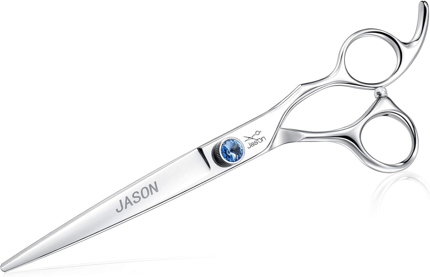 7 Inch Straight Dog Grooming Scissors for Professional Results