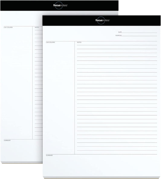 Oxford Legal Writing Pad, Cornell Rule, 50 Sheets x 2!