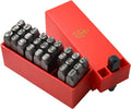 27pcs Heavy Duty Steel Stamp Uppercase Letters 5/16 8mm - Durable