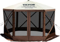 VEVOR 10x10ft Camping Gazebo Screen Tent - Ultimate Outdoor Shade!